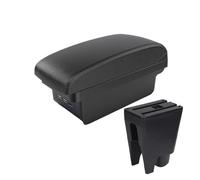 MAMXVKVZEU For Peugeot 107 Car Interior Center Console Armrest Storage Box USB Car Armrest Box(B2 Black line 3 USB)