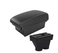 MAMXVKVZEU For Peugeot 208 2012 2013 2014 2015 2016 2017 2018 Car Armrest Box Storage Box Accessories Interior Car Armrest Box(B2 Black line 3 USB)