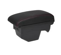 MAMXVKVZEU For Peugeot 308 2008 2009 2010 2011 2012 T7 SW Car Armrest Box Center Storage Box USB Car Armrest Box(Artificial Leather R)