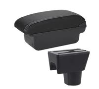 MAMXVKVZEU For R&enault For Duster For Oroc 2012 2013 2014 2015 2016 2017 2018 Car Armrest Storage Box Accessories Car Armrest Box(C3 Black white NoUSB)