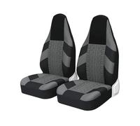 MAMXVKVZEU For Renault For Twingo 3 2pcs Seat Protector Universal Car Seat Covers(GRAY)