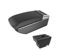 MAMXVKVZEU For Seat For Arona 2017-2024 Car Interior Armrest Central Storage Box With Cup Holder Car Armrest Box(B3 white line NOUSB)