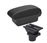 MAMXVKVZEU For Seat For Mii Car Console Armrest Storage Box Cup Holder Accessories Car Armrest Box(B3 black white 3USB)