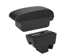 MAMXVKVZEU For Skoda For Rapid Car Armrest Box Storage Box Accessories Interior Car Armrest Box(C3 Black white NoUSB)