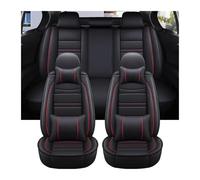 MAMXVKVZEU For Skoda For Superb 2 Universal Car Seat Covers Seat Protectors(Black Red 9 PCS)