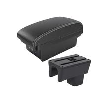 MAMXVKVZEU For Suzuki For Swift 2005-2023 Car Interior Armrest Storage Box Car Armrest Box(B3 Black white 3 USB)