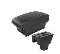 MAMXVKVZEU For Suzuki SX4 Car Interior Center Console Armrest Storage Box Car Armrest Box(B2 Black line 3 USB)