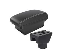 MAMXVKVZEU For Suzuki SX4 Car Interior Center Console Armrest Storage Box Usb Car Armrest Box(A3 Black white NOUSB)