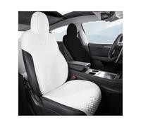 MAMXVKVZEU For Tesla For Model Y Custom Seat Cover Seat Protection Mat(1PCS Front White)