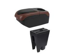 MAMXVKVZEU For Toyota For Aygo BJ Car Armrest Storage Box Accessories Interior Car Armrest Box(S1 coffee 6USB)