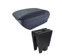 MAMXVKVZEU For Toyota For Aygo BJ Car Center Console Armrest Storage Box Interior Accessories Car Armrest Box(F All Black No USB)