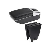 MAMXVKVZEU For Toyota For Aygo BJ Car Center Console Armrest Storage Box Interior Accessories Car Armrest Box(A black line No USB)