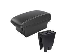 MAMXVKVZEU For Toyota For Aygo BJ Car Interior Center Console Armrest Storage Box USB Car Armrest Box(A3 Black white NOUSB)