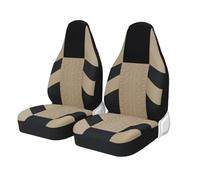 MAMXVKVZEU For Toyota For Aygo Universal Car Seat Covers Seat Protector(2pcs beige)