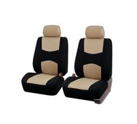 MAMXVKVZEU For Toyota For Land Cruiser For Prado 2mm Foam Car Seat Covers(2 piece beige covers)