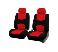 MAMXVKVZEU For Toyota For Land Cruiser For Prado 2mm Foam Car Seat Covers(2 piece red covers)