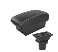 MAMXVKVZEU For Toyota For Yaris For Vitz Car Armrest Box Central Storage Box With USB Car Accessories Car Armrest Box(A3 Black white NOUSB)