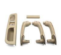 MAMXVKVZEU for VW for Bora for Jetta for Golf MK4 1999-2004 LHD Black Beige Front Rear Left Right Door Pull Grab Door Handle Set(Beige 8pcs)