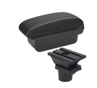 MAMXVKVZEU For VW For UP Car Armrest Console Storage Box Cup Holder Car Armrest Box(C3 Black white NoUSB)