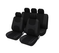 MAMXVKVZEU For Wartburg 353 Tourer Car Seat Cover Universal Seat Protectors(Black Full set)