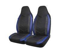 MAMXVKVZEU High Back Car Seat Covers Airbag Fit Universal Most Cars Suv Truck Van Cushion(Black blue)