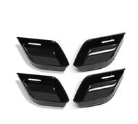 MAMXVKVZEU Inner Door Handle Bowl Decor Cover Trim for Mercedes for Benz C Class W206 S Class W223 GLC Class X254 E Class W214 EQE EQS(Black,C-W206 21-24)