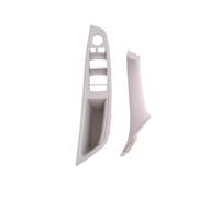 MAMXVKVZEU Interior Front Door Armrest Panel Trim Pull Handle Set for B&MW 5 Series F10/F11/F18 520 523 525 528 530 535 2010-2017(Oyster LHD 2PCS)