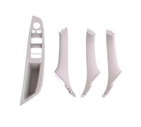 MAMXVKVZEU Interior Front Door Armrest Panel Trim Pull Handle Set for B&MW 5 Series F10/F11/F18 520 523 525 528 530 535 2010-2017(Oyster LHD 4PCS)