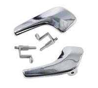 MAMXVKVZEU Left Right Doors Stainless Interior Door Handle 13297814 13297813 for Vauxhall for Corsa D 2006-2016(Both)