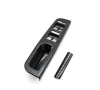 MAMXVKVZEU LHD Car Interior Front Rear Left Right Carbon Fiber Door Pull Grab Handle for VW for Jetta for Golf MK4 1999-2004(LHD 2 PCS)