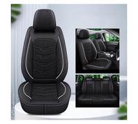 MAMXVKVZEU Linen Car Seat Cover Universal For Nissan For Qashqai For Juke For Leaf For Armada For Altima For Dualis For Tiida For Bluebird(Black 5 seats)