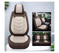 MAMXVKVZEU Linen Car Seat Cover Universal For Nissan For Qashqai For Juke For Leaf For Armada For Altima For Dualis For Tiida For Bluebird(Beige seats)