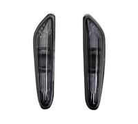 MAMXVKVZEU Mirror Turn Signal For E46 E60 E61 E83 X3 Side Marker Light Turn Indicator Lamp No Bulbs(GRAY)