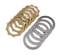 MAMXVKVZEU Motorcycle Clutch Disc Pressure Plate Clutch Friction Disc Plates for Steed 400 NV400 CJ CK CS CV NT400 Bros NC25 VT500 ED EF VRX400T NC33 for Shadow