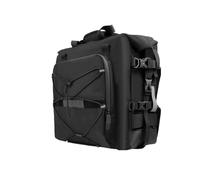 MAMXVKVZEU Motorcycle SaddleBag for Suzuki Motorcycle Saddle Bag Waterproof Side Pannier Travel Storage Hard Rack Bags Luggage(1 Pieces Black 20L)