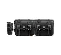 MAMXVKVZEU Motorcycle SaddleBag Motorcycle SaddleBag Large Capacity Side Bags Storage Tool for Suzuki(Large-Black)