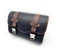 MAMXVKVZEU Motorcycle SaddleBag Motorcycle Saddlebag Side Bags Sissy Bar Tool Bag for Rebel 250 300 500 1100(Brown)