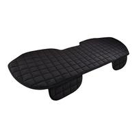 MAMXVKVZEU Skin Friendly Plush Car Seat Cover Automotive Cushion Non Slip Auto Protector Universal SUVs Sedans Hatchbacks Trucks(Black Rear 1 pc)