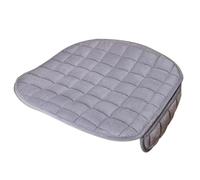 MAMXVKVZEU Skin Friendly Plush Car Seat Cover Automotive Cushion Non Slip Auto Protector Universal SUVs Sedans Hatchbacks Trucks(Gray Front 1 pc)