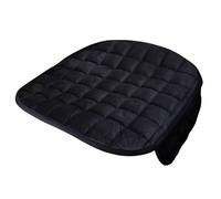 MAMXVKVZEU Skin Friendly Plush Car Seat Cover Automotive Cushion Non Slip Auto Protector Universal SUVs Sedans Hatchbacks Trucks(Black front 1 PC)