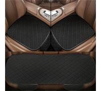 MAMXVKVZEU Universal 3pcs Car Seat Cover Breathable Comfortable Car Seat Protector Cushion(Black)