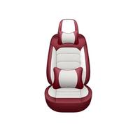 MAMXVKVZEU Universal Car Seat Cover For Toyota For Prius For Vios For Kluger For Sequoia For Rush For Avalon For AVATR(Black red 5 seats)