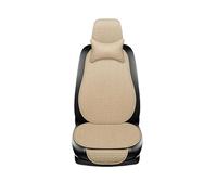 MAMXVKVZEU Universal Car Seat Cover Seat Backrest Cushion Seat Protector Automotive Interior Cushion Fit Most Cars(4PCS Beige)