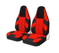 MAMXVKVZEU Universal Car Seat Covers Seat Protector For Citroen C1(2PCS red)