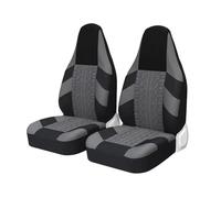 MAMXVKVZEU Universal Car Seat Covers Seat Protector For Renault For Zoe(2PCS gray)