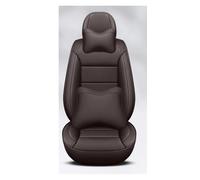 MAMXVKVZEU Universal Leather Car Seat Covers For Toyota For Corolla For Rumion(Coffee 5-Seat)