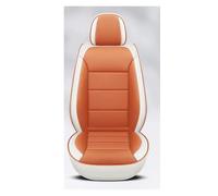 MAMXVKVZEU Universal Leather Car Seat Covers For Toyota For Corolla For Rumion(Orange 5 Seats)