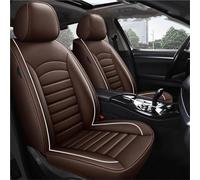 MAMXVKVZEU Universal Leather Car Seat Covers Interior Seat Protector For X1 X6 X4 X3 X5 F10 F20 520 525 320 E36 E46(Coffee)