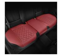 MAMXVKVZEU Universal PU Leather Car Seat Cover For Mazda 2 3 BK BL CX7 CX3 CX30 CX5 For Axela CX4 6 GG GH(1PC Row-Wine Red)