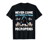 Man and Micropenis Funny Cringe Weird Stupid Meme Hilarious T-Shirt